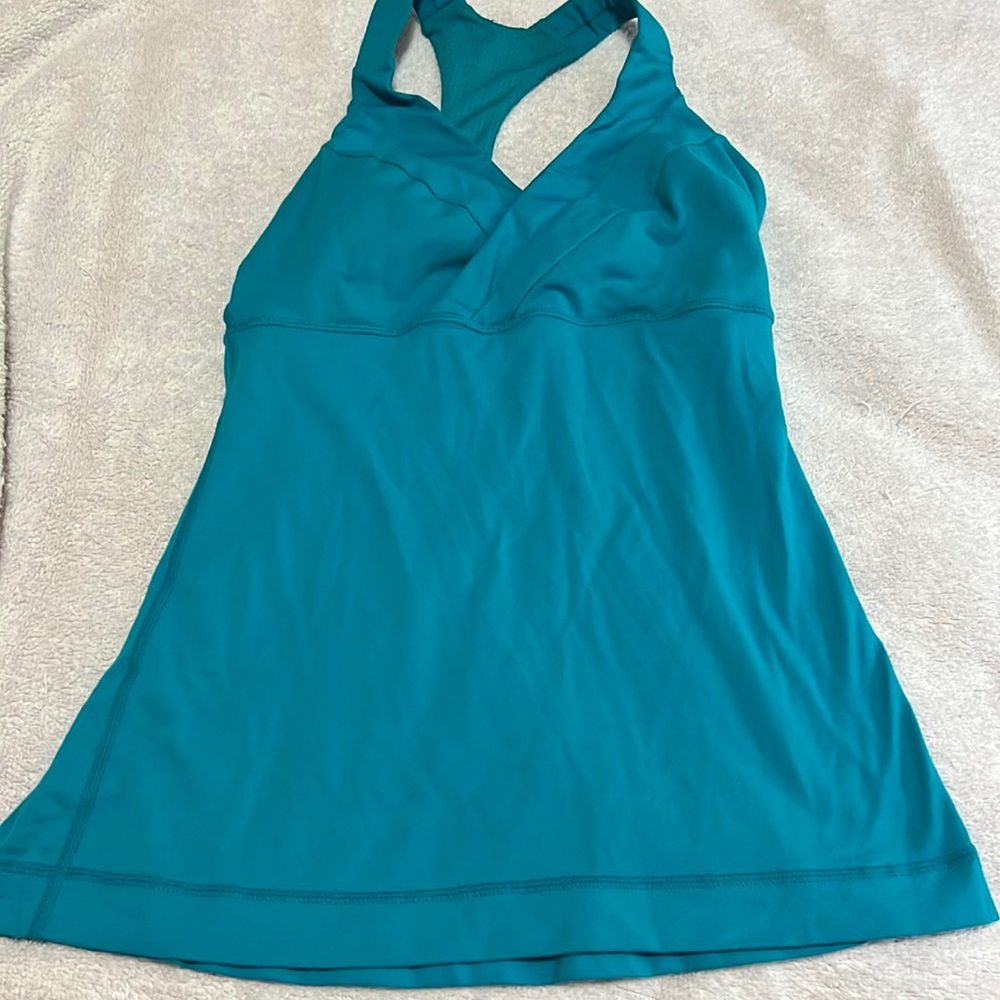Lululemon Top , size S , no tag ! Very nice color! Good condition